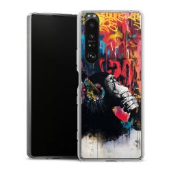 Silikonskal genomskinlig