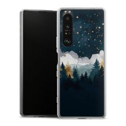 Silikonskal genomskinlig