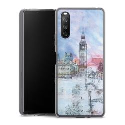 Silikonskal genomskinlig