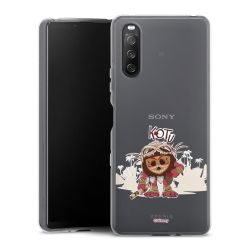 Silikonskal genomskinlig