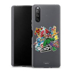 Silikonskal genomskinlig