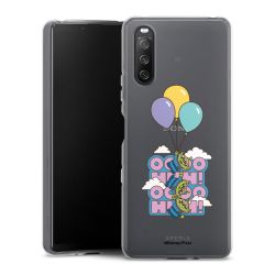 Silikonskal genomskinlig