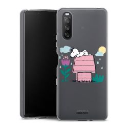 Silikonskal genomskinlig