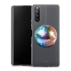 Silikonskal genomskinlig