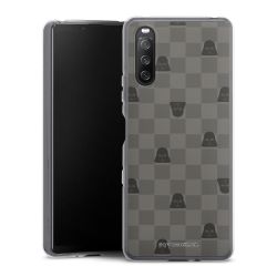 Silikonskal genomskinlig