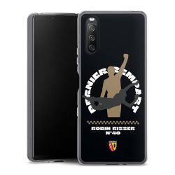 Silikonskal genomskinlig