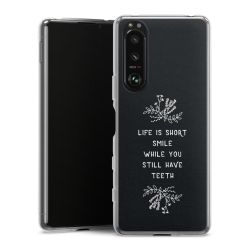 Silikonskal genomskinlig