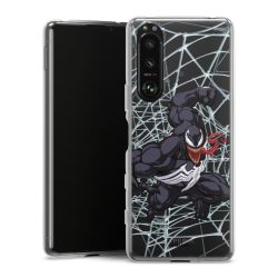 Silikonskal genomskinlig