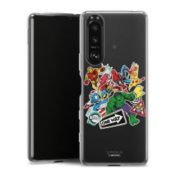 Silikonskal genomskinlig