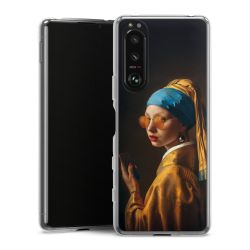 Silikonskal genomskinlig