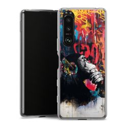 Silikonskal genomskinlig