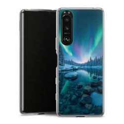 Silikonskal genomskinlig