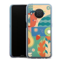 Silikonskal genomskinlig