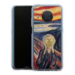 Silikonskal genomskinlig