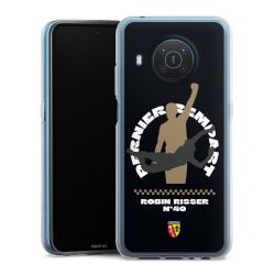 Silikonskal genomskinlig