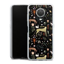 Silikonskal genomskinlig