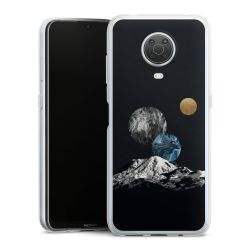 Silikonskal genomskinlig