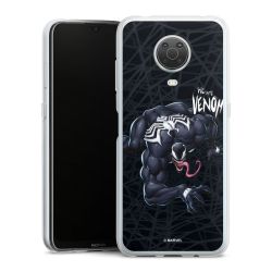 Silikonskal genomskinlig