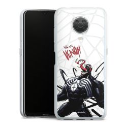 Silikonskal genomskinlig