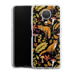 Silikonskal genomskinlig