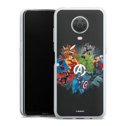 Silikonskal genomskinlig