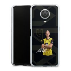 Silikonskal genomskinlig