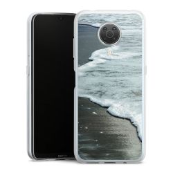 Silikonskal genomskinlig