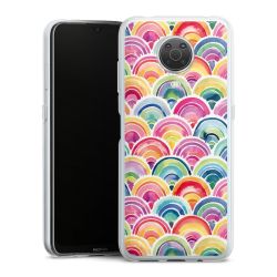 Silikonskal genomskinlig