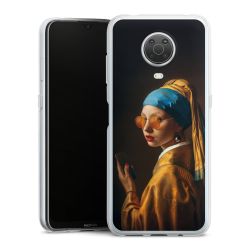 Silikonskal genomskinlig