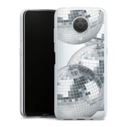 Silikonskal genomskinlig