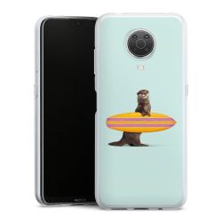 Silikonskal genomskinlig