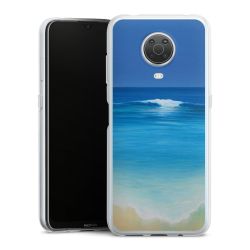 Silikonskal genomskinlig