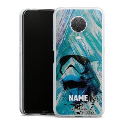 Silikonskal genomskinlig