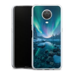 Silikonskal genomskinlig