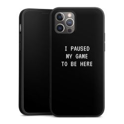 Silicone Premium Case Black Matt