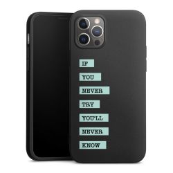 Silicone Premium Case Black Matt