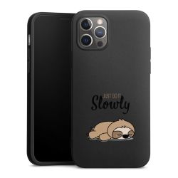 Silicone Premium Case Black Matt