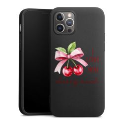 Silicone Premium Case Black Matt