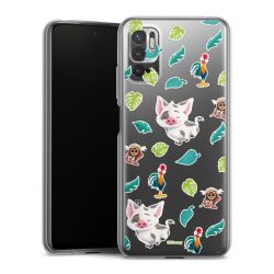 Silikonskal genomskinlig