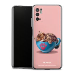 Silikonskal genomskinlig