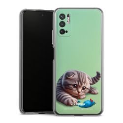 Silikonskal genomskinlig