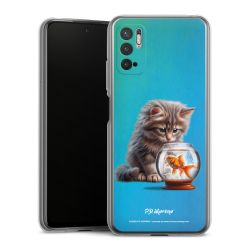 Silikonskal genomskinlig