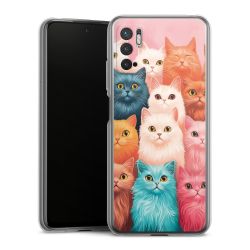 Silikonskal genomskinlig