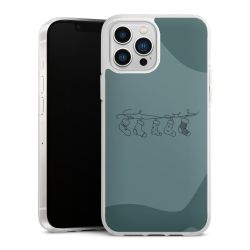 Silikonskal genomskinlig