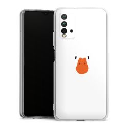 Silikonskal genomskinlig