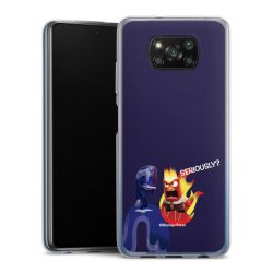 Silikonskal genomskinlig