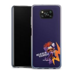 Silikonskal genomskinlig