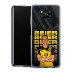 Silikonskal genomskinlig