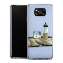 Silikonskal genomskinlig