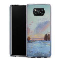 Silikonskal genomskinlig